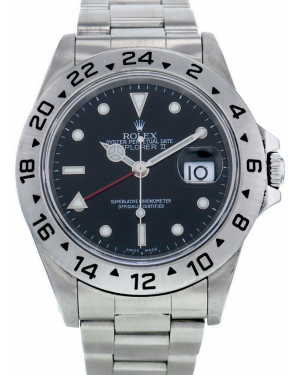 AAA Replica Rolex Explorer II Black Tritium Automatic Mens Watch 16570-0001