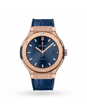 Swiss Hublot Classic Fusion Blue King Gold 565.OX.7180.LR 38mm