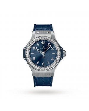 Swiss Hublot Big Bang Steel Blue Diamonds 361.SX.7170.LR.1204 38mm