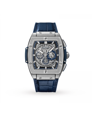 Swiss Hublot Spirit of Big Bang Titanium Blue 641.NX.7170.LR 42mm