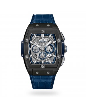 Swiss Hublot Spirit of Big Bang Ceramic Blue 641.CI.7170.LR 42mm
