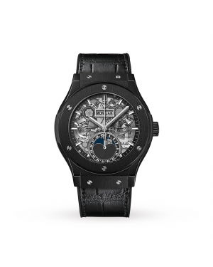 Swiss Hublot Classic Fusion Aerofusion Moonphase Black Magic 547.CX.0170.LR