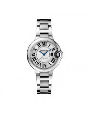 Swiss Ballon Bleu de Cartier watch, 33 mm, steel
