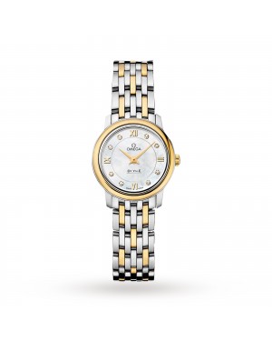 Swiss Omega De Ville Prestige 24.4mm Ladies Watch O42420246055001