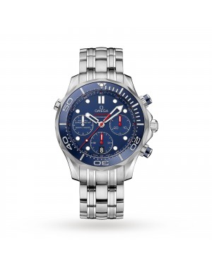 Swiss Omega Seamaster Diver 300m Co-Axial 44mm Mens Watch O21230445003001