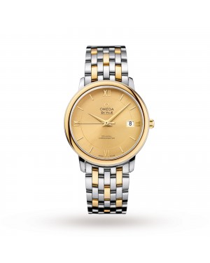 Swiss Omega De Ville Prestige Co-Axial 36.8mm Mens Watch O42420372008001