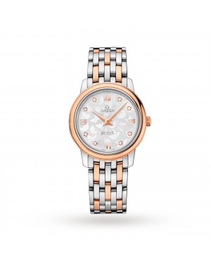 Swiss Omega De Ville Prestige 27.4mm Ladies Watch O42420276052002