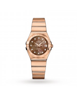 Swiss Omega Constellation Co-Axial 27mm Ladies Watch O12350272057001