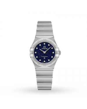 Swiss Omega Constellation 25mm Ladies Watch O13110256053001