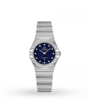 Swiss Omega Constellation 25mm Ladies Watch O13115256053001