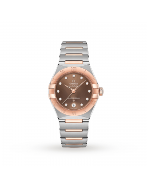 Swiss Omega Constellation Manhattan Co-Axial 29mm Ladies Watch O13120292063001