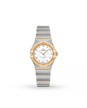 Swiss Omega Constellation Manhattan 25mm Ladies Watch O13120256055002