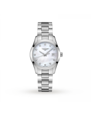 Longines Conquest Classic 34mm Ladies Watch L23864876