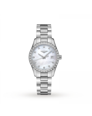 Longines Conquest Classic 34mm Ladies Watch L23860876