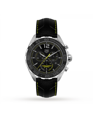 TAG Heuer Formula 1 Aston Martin Special Edition 43mm Mens Watch CAZ101P.FC8245
