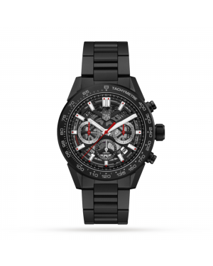 Swiss TAG Heuer Carrera Calibre Heuer 02 45mm Mens Watch CBG2A90.BH0653