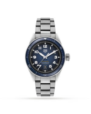 TAG Heuer Autavia Calibre 5 COSC 42mm Mens Watch WBE5116.EB0173