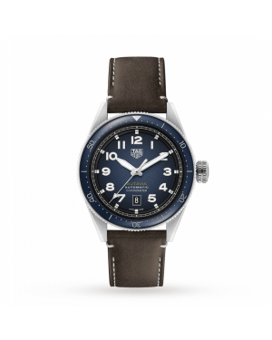 TAG Heuer Autavia Calibre 5 COSC 42mm Mens Watch WBE5116.FC8266