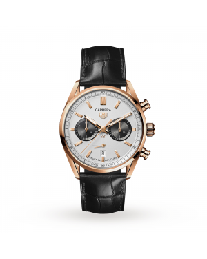 Swiss TAG Heuer Carrera Chronograph Jack Heuer Birthday Gold Limited Edition
