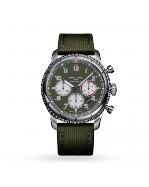 Swiss Breitling Aviator 8 41mm Mens Watch AB01192A1L1X2