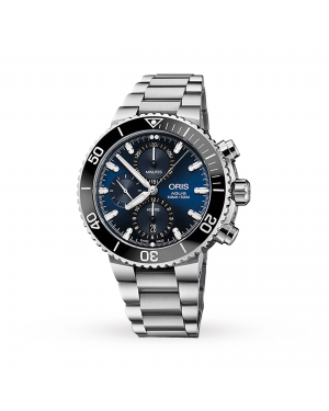 Swiss Oris Aquis 45.5mm Mens Watch 01 774 7743 4155-07 8 24 05PEB