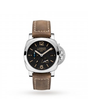 Swiss Panerai Luminor GMT Power Reserve 42mm Mens Watch PAM01537