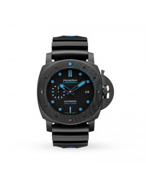 Swiss Panerai Submersible Carbotech 47mm Mens Watch PAM01616