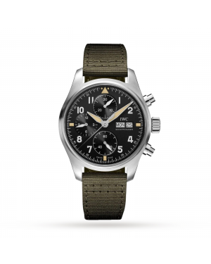 Swiss IWC Pilot's Spitfire 41mm Mens Watch IW387901