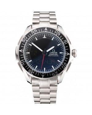 Omega Speedmaster Skywalker X-33 Black Dial White On Black Bezel Stainless Steel Case And Bracelet