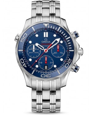 AAA Replica Omega Seamaster 300m Diver Co-Axial Chronograph 42mm Mens Watch 212.30.42.50.03.001