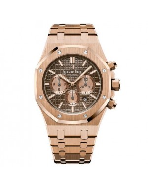 AAA Replica Audemars Piguet Royal Oak Chronograph Brown Dail Watch 26331OR.OO.1220OR.02