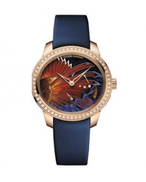 AAA Replica Ulysse Nardin Jade Diamonds Lionfish Ladies Watch 3106-125B/LIONFISH