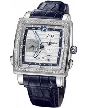 AAA Replica Ulysse Nardin Quadrato Dual Time Perpetual Mens Watch 320-90b/61