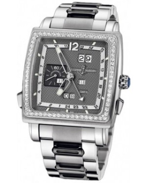 AAA Replica Ulysse Nardin Quadrato Dual Time Perpetual Mens Watch 320-90b-8m/69