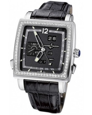 AAA Replica Ulysse Nardin Quadrato Dual Time Perpetual Mens Watch 320-90b/62