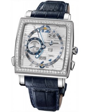 AAA Replica Ulysse Nardin Quadrato Dual Time Perpetual Mens Watch 320-90b/91