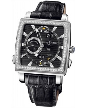 AAA Replica Ulysse Nardin Quadrato Dual Time Perpetual Mens Watch 320-90b/92