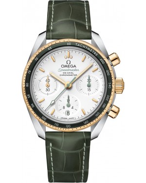 AAA Replica Omega Speedmaster 38mm Co-Axial Green Bezel Watches 324.23.38.50.02.001
