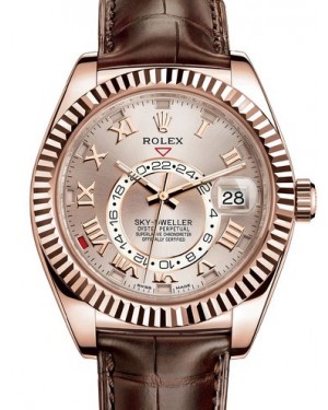 AAA Replica Rolex Sky Dweller 42mm Mens Watch 326135-0004