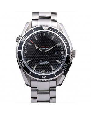 Omega Seamaster Planet Ocean Co-axial Black Case Black Dial 98103