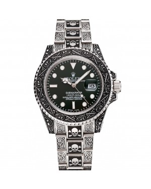 Rolex Submariner Skull Limited Edition Green Dial Vintage Case And Bracelet 1454079