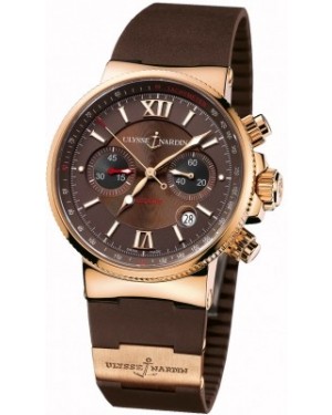 AAA Replica Ulysse Nardin Maxi Marine Chronograph Mens Watch 356-66-3/355