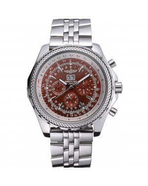 Breitling Bentley 6.75 Speed Bronze Dial Stainless Steel Case And Bracelet 622213