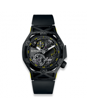 AAA Replica Hublot Techframe Ferrari Tourbillon Chronograph Carbon Watch 408.QU.0129.RX