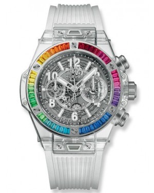 AAA Replica Hublot Big Bang Unico Sapphire Rainbow 45mm Watch 411.JX.4803.RT.4099