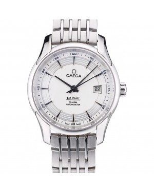 Omega Swiss DeVille Stainless Steel Bezel White Dial 7601