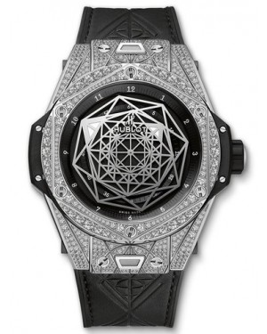 AAA Replica Hublot Big Bang Sang Bleu Titanium Pave Watch 415.NX.1112.VR.1704.MXM17
