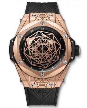 AAA Replica Hublot Big Bang Sang Bleu King Gold 45mm Watch 415.OX.1118.VR.MXM17