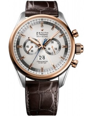 AAA Replica Zenith El Primero Rattrapante Chronograph Mens Watch 51.2050.4026/01.c713