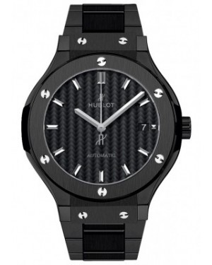 AAA Replica Hublot Classic Fusion Automatic Black Magic Ceramic Mens Watch 565.cm.1771.cm
